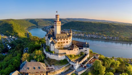 Marksburg von oben | &copy; Mahlow Media