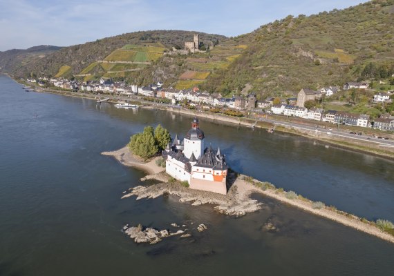 Pfalzgrafenstein von oben | © Andreas Pacek, fototour-deutschland.de