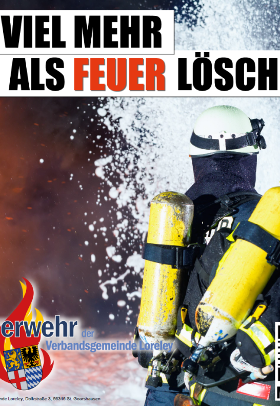 Kampagne Feuerwehr 12.08. | © VG Loreley