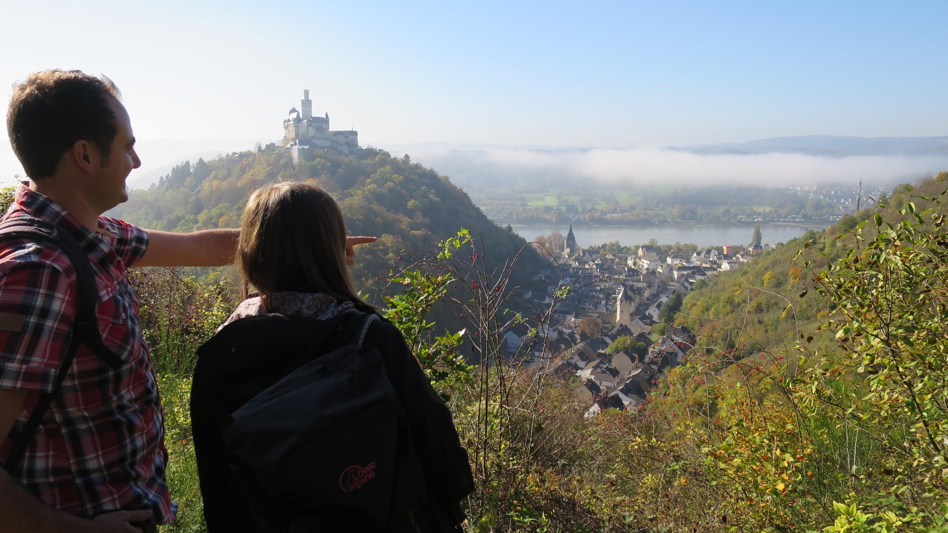 Blick auf Marksburg | &copy; Bastian Clos
