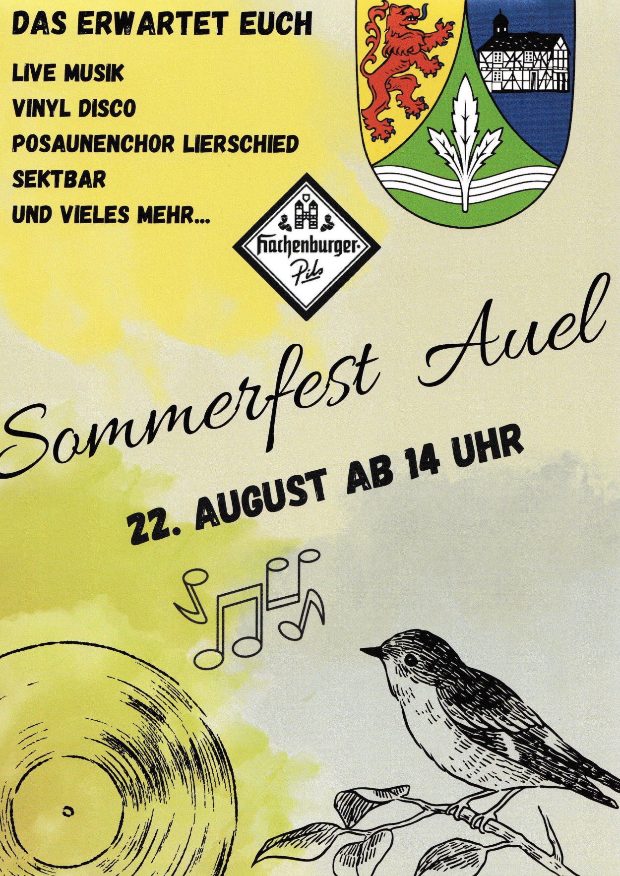 Sommerfest Auel August 2026