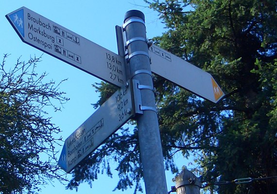 Schild vor der Ferienwohnung | &copy; Reifferscheid