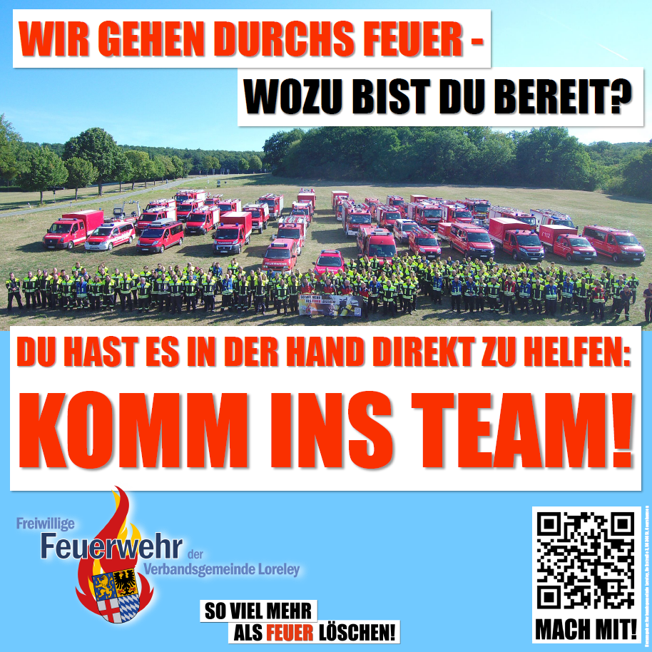 Feuerwehrkampagne 16.09.2022 | © VG Loreley