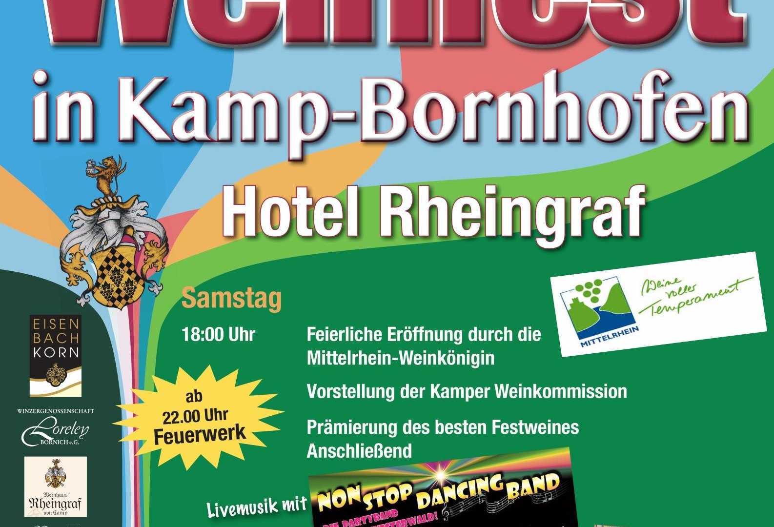 Weinfest in Kamp-Bornhofen | © Hotel Rheingraf